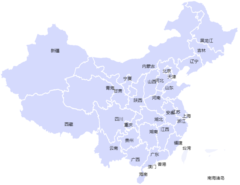 中国地图
